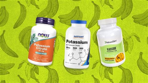 4 of the best potassium supplements for cramping and keto.